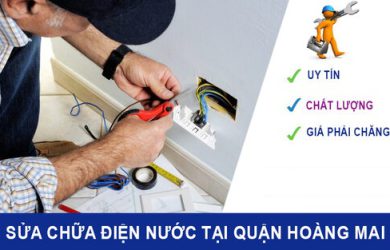 sửa chữa điện nước tại giáp nhị