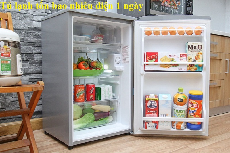 cách tính điện năng tiêu thụ của tủ lạnh