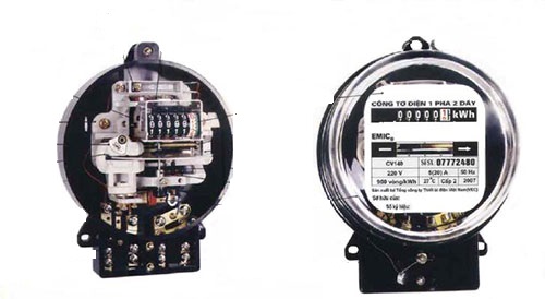 Đồng hồ điện điện tử LSE LS142 (công tơ điện tử) có kiểm định 1 pha 2 dây  5(40A) - Thiết Bị Điện Trí Việt