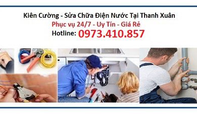 sửa điện nước tại thanh xuân